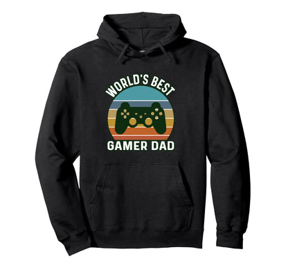 Fathers Day Video Game Daddy Best Hoodie - Casual Everyday Wear for Adults - T-Shirt, Sweatshirt, Hoodie