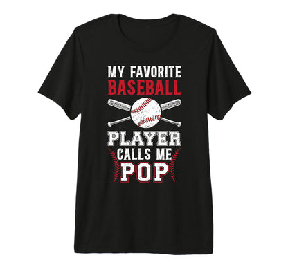 Mens My Favorite Baseball Player Pop T-Shirt - Streetwear Style for Adults - T-Shirt, Sweatshirt, Hoodie