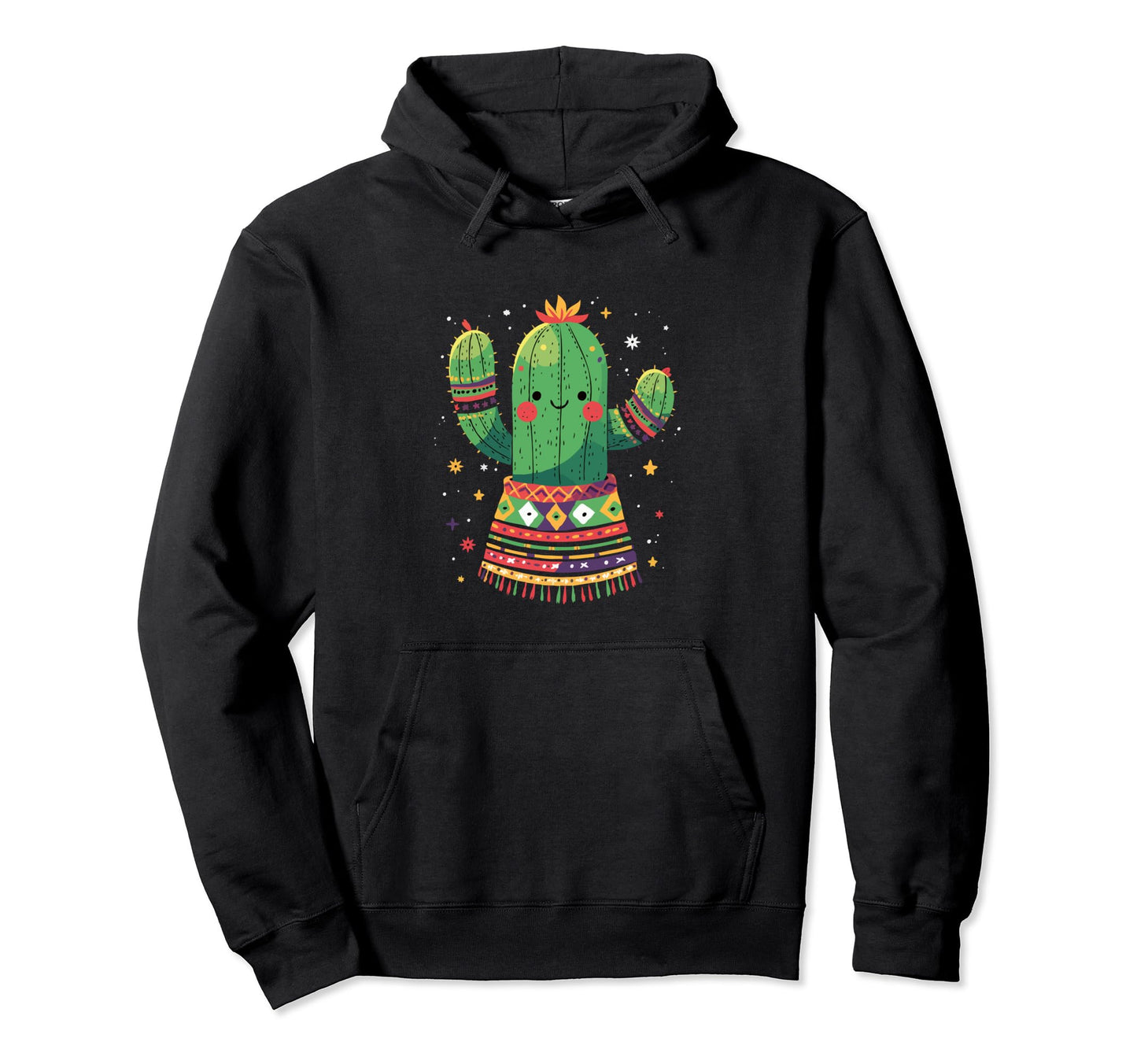 Cactus Serape Succulent Plant Cacti Botany Hoodie - Novelty Apparel Unisex - T-Shirt, Sweatshirt, Hoodie