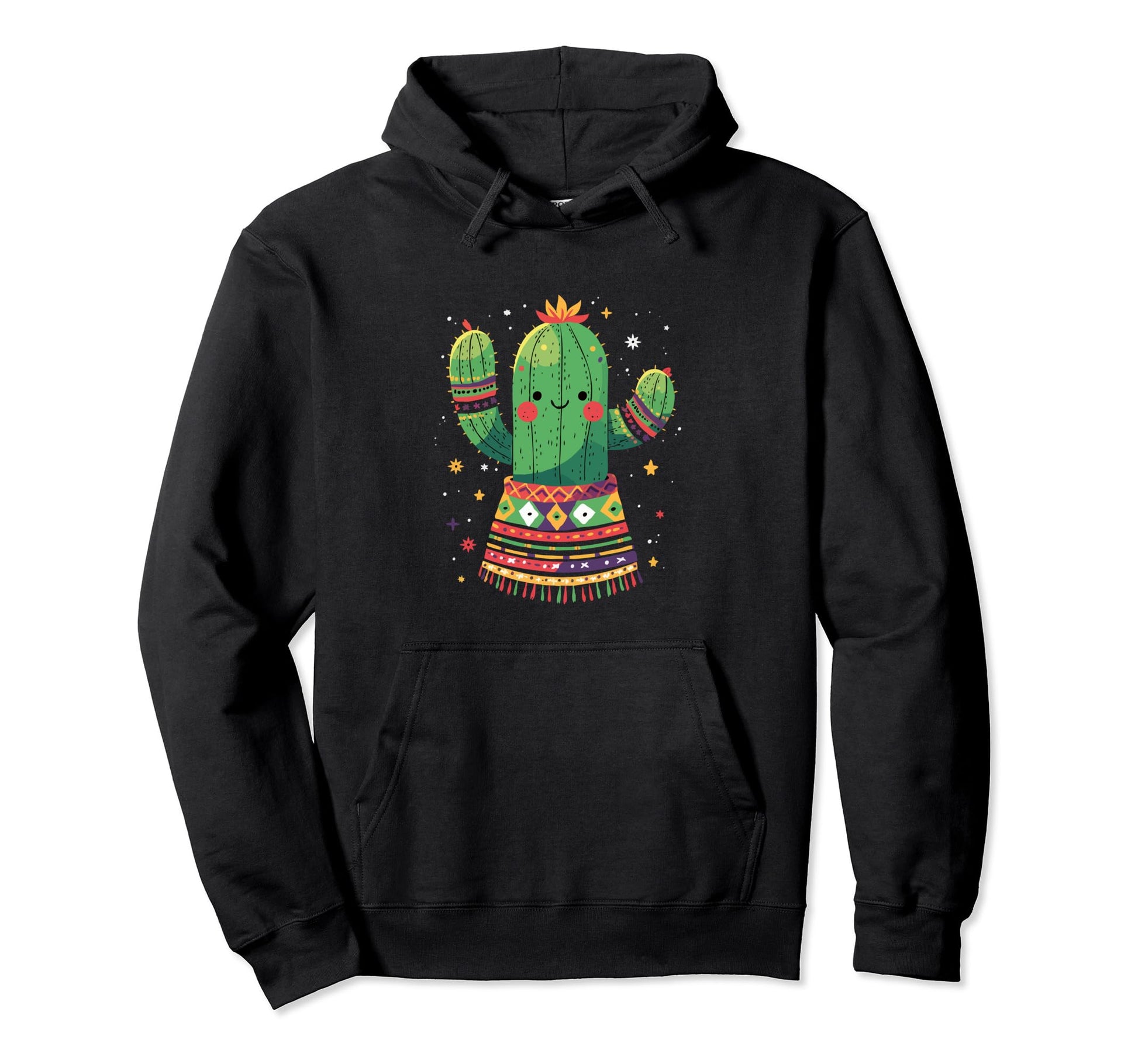 Cactus Serape Succulent Plant Cacti Botany Hoodie - Novelty Apparel Unisex - T-Shirt, Sweatshirt, Hoodie