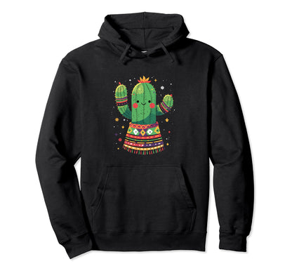 Cactus Serape Succulent Plant Cacti Botany Hoodie - Novelty Apparel Unisex - T-Shirt, Sweatshirt, Hoodie