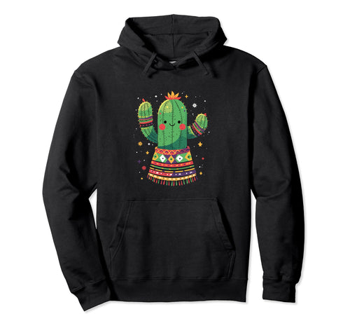 Cactus Serape Succulent Plant Cacti Botany Hoodie - Novelty Apparel Unisex - T-Shirt, Sweatshirt, Hoodie