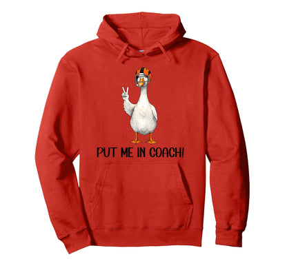 Yay Sports Game Day Put Me Coach Dad Hoodie - Custom Art Print for Adults - T-Shirt, Sweatshirt, Hoodie