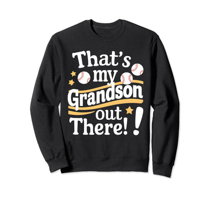 Grandma Grandpa Baseball Funny Sweatshirt - Streetwear Style for Adults - T-Shirt, Sweatshirt, Hoodie