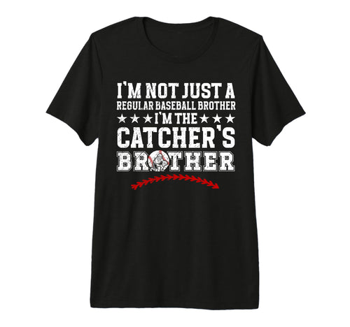 Im Baseball Catcher Brother Baseball T-Shirt - Custom Art Print Unisex - T-Shirt, Sweatshirt, Hoodie