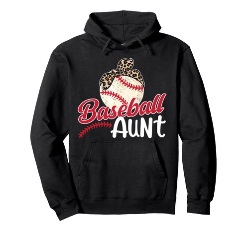 Baseball Aunt Baseball Player Aunt Hoodie - Aesthetic Graphic Men Women - T-Shirt, Sweatshirt, Hoodie