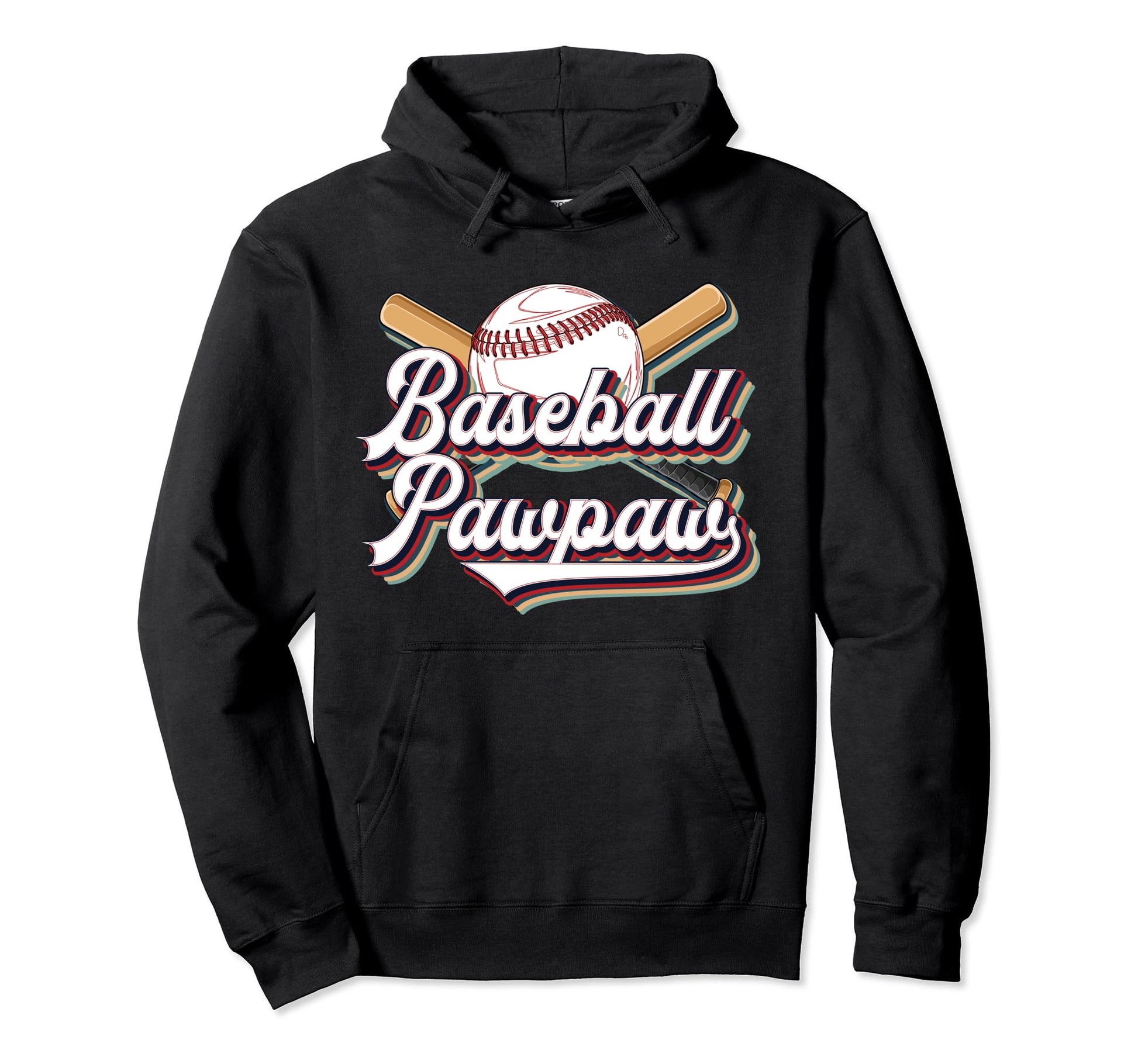 Baseball Pawpaw Grandpa Pawpaw Hoodie - Casual Everyday Wear Men Women - T-Shirt, Sweatshirt, Hoodie