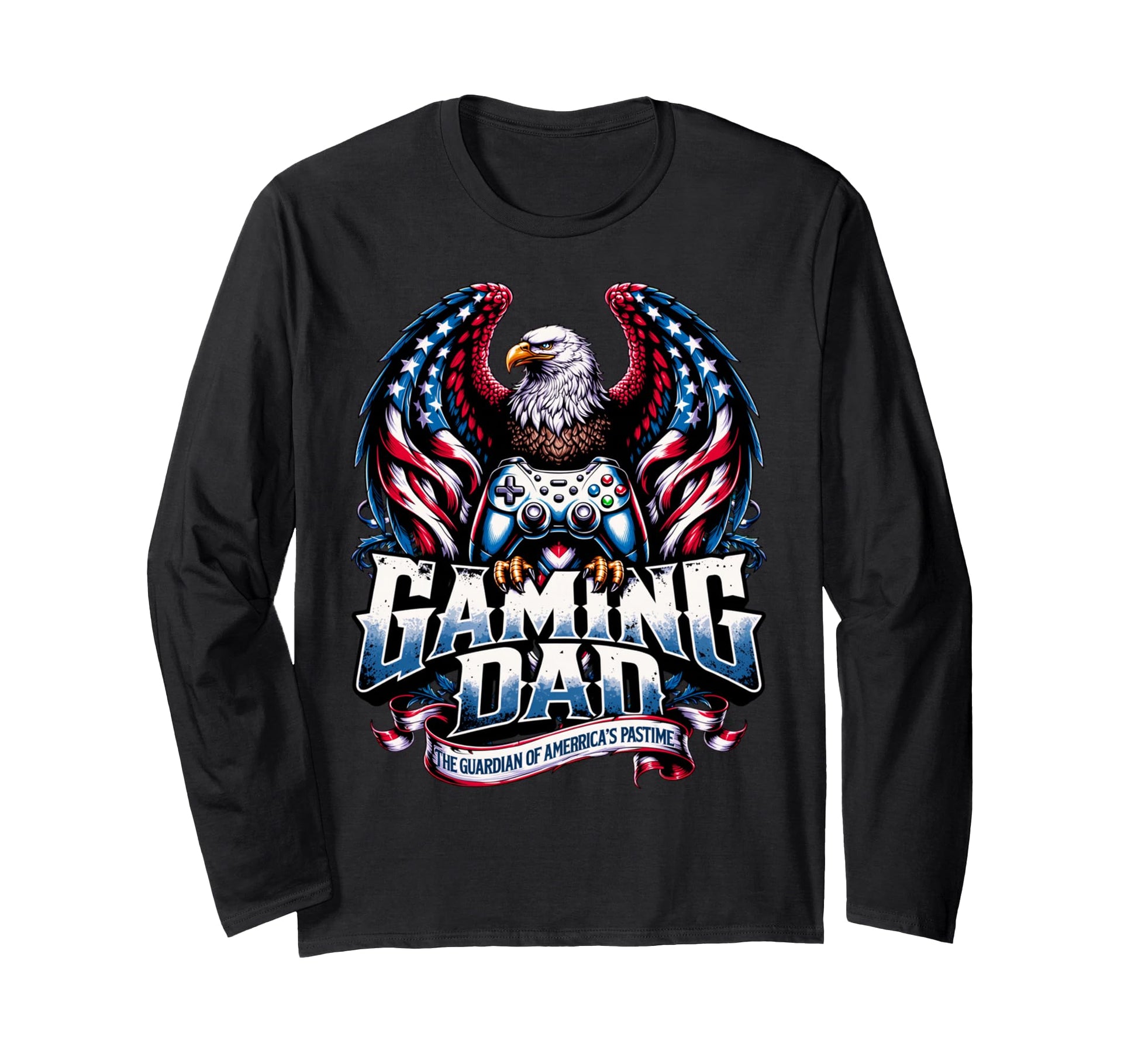Fathers Day Guardian Americas Pastime Hoodie - Graphic Print Unisex - T-Shirt, Sweatshirt, Hoodie