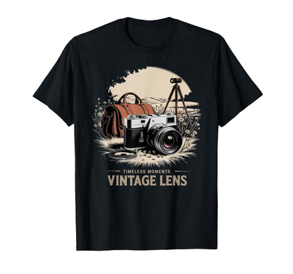 Timeless Camera Landscape Memory Snapshot T-Shirt - Custom Art Print Unisex - T-Shirt, Sweatshirt, Hoodie