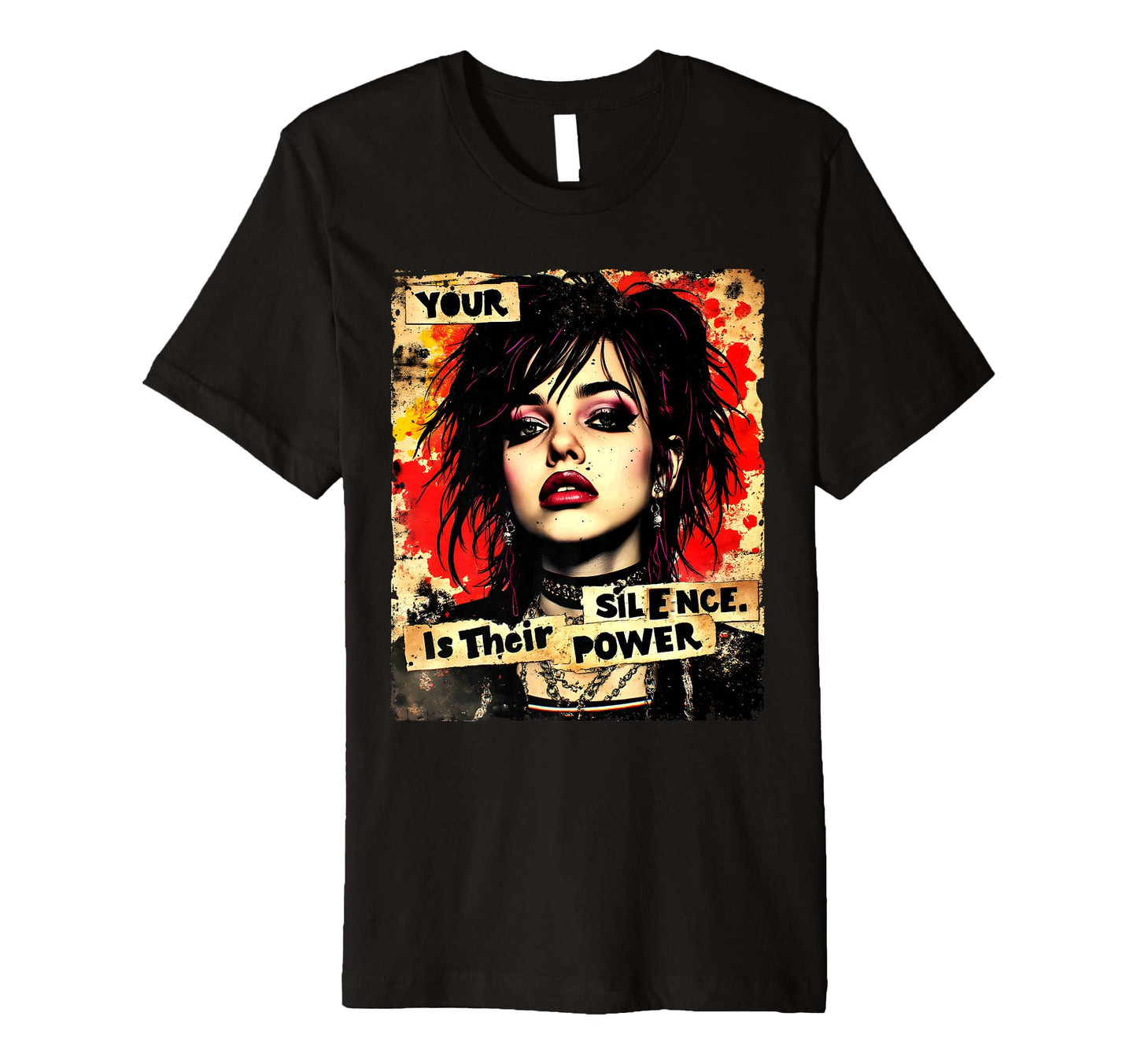 Punk Graffiti 90S Grunge Urban T-Shirt - Casual Everyday Wear for Adults - T-Shirt, Sweatshirt, Hoodie