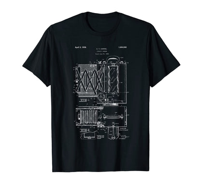 1923 Patent Camera Photography Line T-Shirt - Fun Novelty Design Men Women - T-Shirt, Sweatshirt, Hoodie