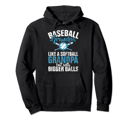Baseball Grandpa Like Softball Hoodie - Aesthetic Graphic for Adults - T-Shirt, Sweatshirt, Hoodie