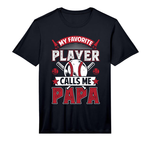 Mens My Favorite Baseball Player Calls T-Shirt - Graphic Print for Adults - T-Shirt, Sweatshirt, Hoodie
