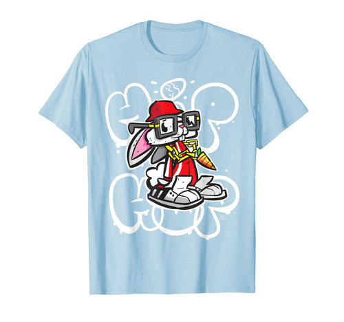 Hip Hop Easter Bunny Old School T-Shirt - Novelty Apparel for Adults - T-Shirt, Sweatshirt, Hoodie