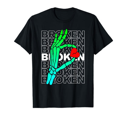 Broken Heart Aesthetic Edgy T-Shirt - Casual Everyday Wear Unisex - T-Shirt, Sweatshirt, Hoodie
