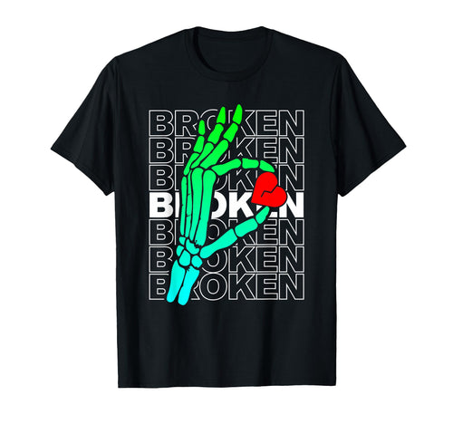 Broken Heart Aesthetic Edgy T-Shirt - Casual Everyday Wear Unisex - T-Shirt, Sweatshirt, Hoodie