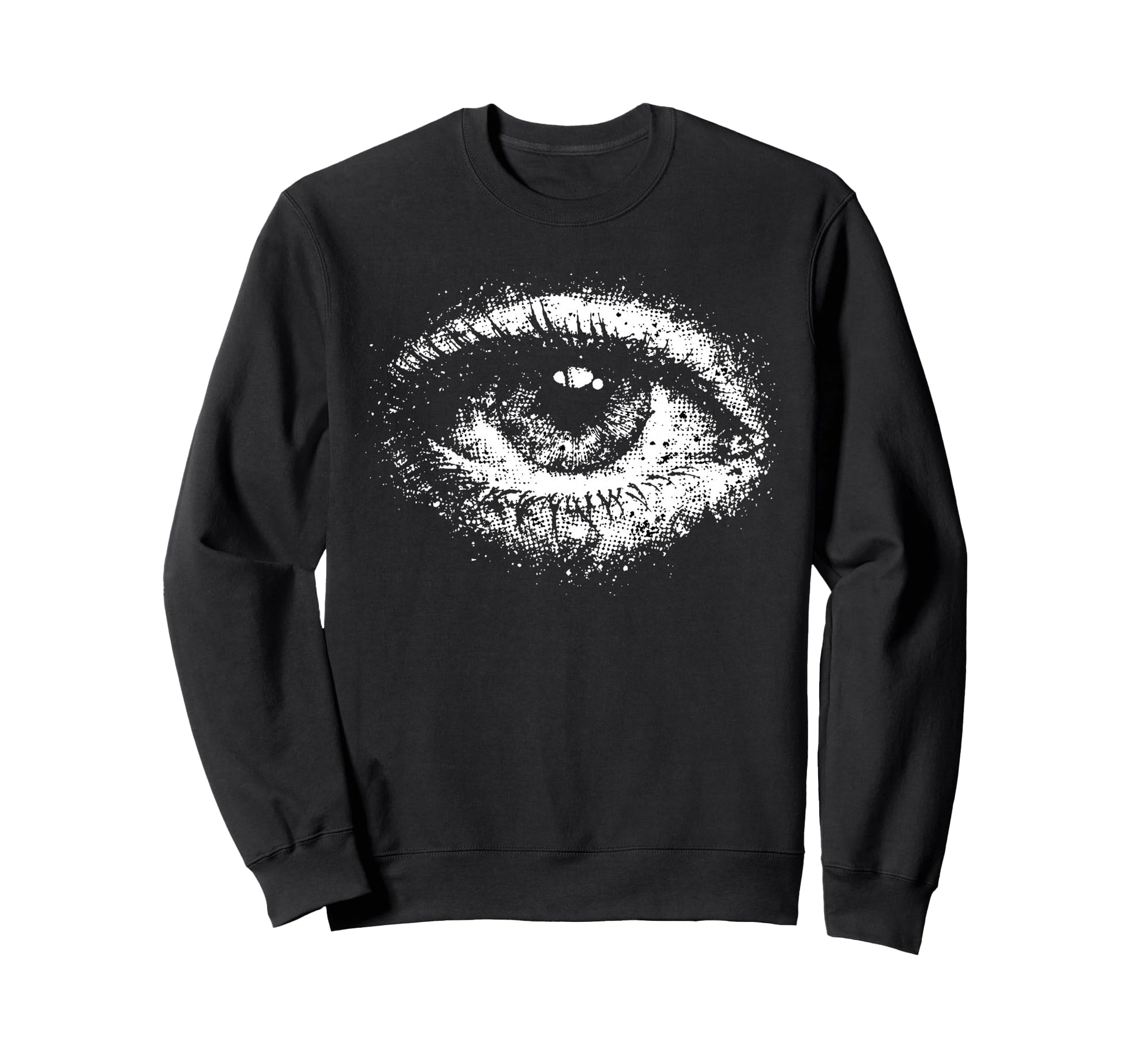 Cyber Goth Y2K Occult Eye Aesthetic Sweatshirt - Novelty Apparel Unisex - T-Shirt, Sweatshirt, Hoodie