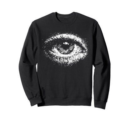 Cyber Goth Y2K Occult Eye Aesthetic Sweatshirt - Novelty Apparel Unisex - T-Shirt, Sweatshirt, Hoodie