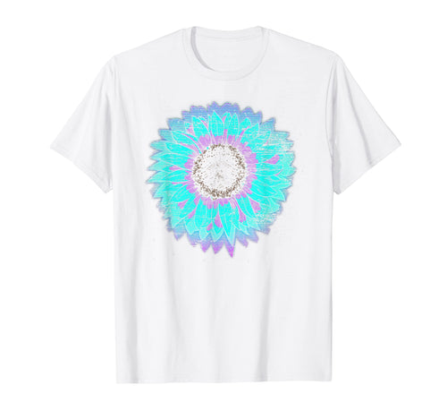 Flower Synthwave 80S Hippie Vaporwave T-Shirt - Unique Graphic Unisex - T-Shirt, Sweatshirt, Hoodie