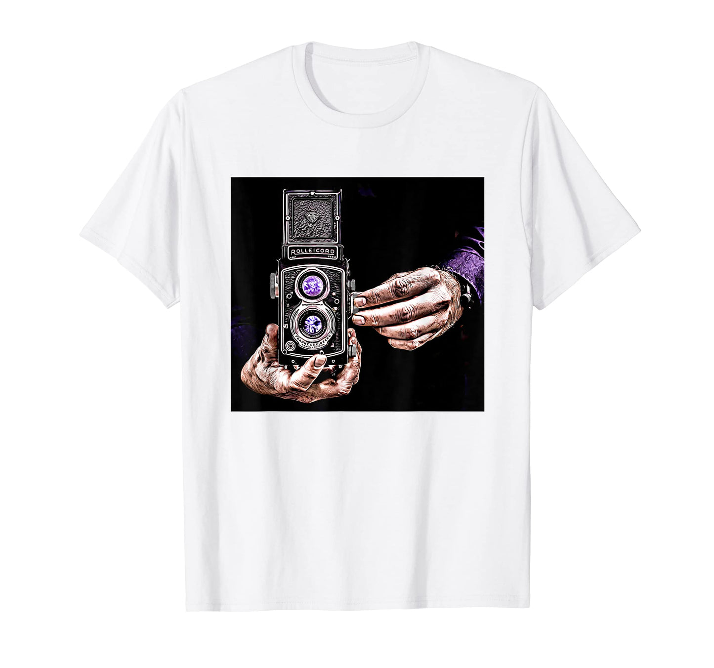 Twin Lens Reflex Camera Lomography T-Shirt - Graphic Print Unisex - T-Shirt, Sweatshirt, Hoodie