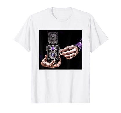 Twin Lens Reflex Camera Lomography T-Shirt - Graphic Print Unisex - T-Shirt, Sweatshirt, Hoodie