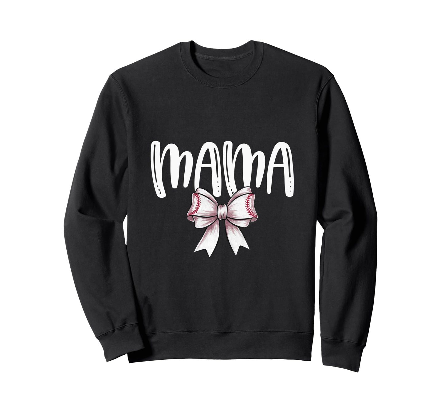 Coquette Baseball Mama Spirit Sweatshirt - Graphic Print Men Women - T-Shirt, Sweatshirt, Hoodie