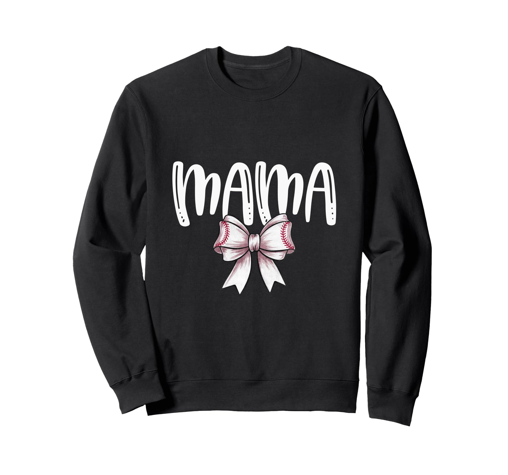 Coquette Baseball Mama Spirit Sweatshirt - Graphic Print Men Women - T-Shirt, Sweatshirt, Hoodie