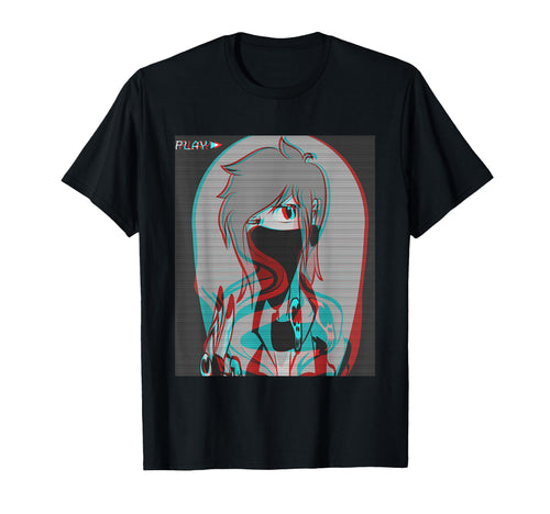 Sad Anime Eboy Egirl Harajuku T-Shirt - Custom Art Print for Adults - T-Shirt, Sweatshirt, Hoodie