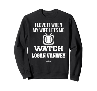 My Wife Lets Me Watch Logan Sweatshirt - Custom Art Print for Adults - T-Shirt, Sweatshirt, Hoodie