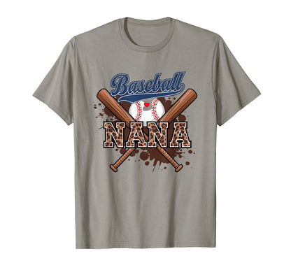 Nana Baseball Leopard Baseball T-Shirt - Novelty Apparel for Adults - T-Shirt, Sweatshirt, Hoodie