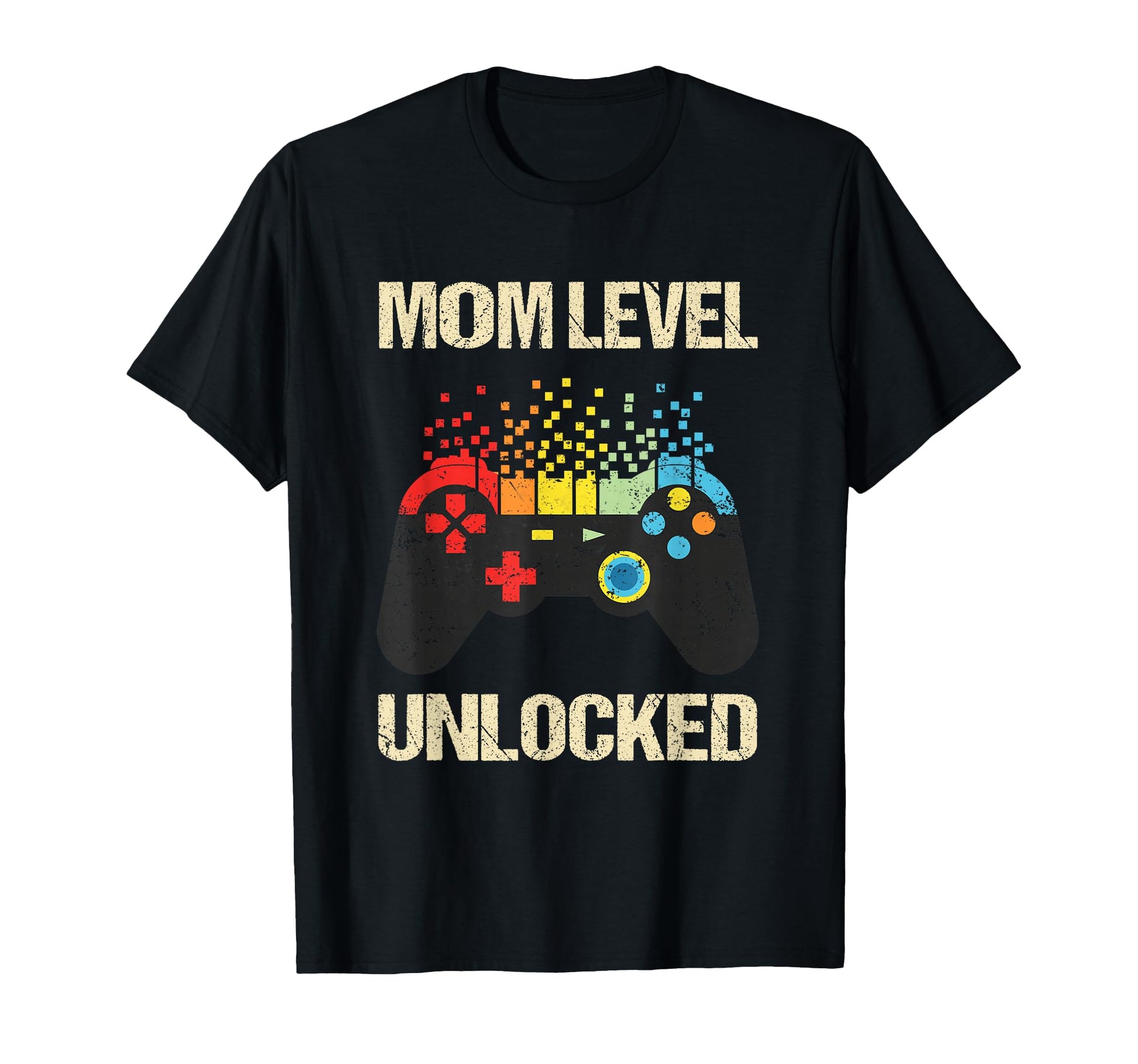 Mom Level Unlocked Funny New Mother T-Shirt - Unique Graphic for Adults - T-Shirt, Sweatshirt, Hoodie
