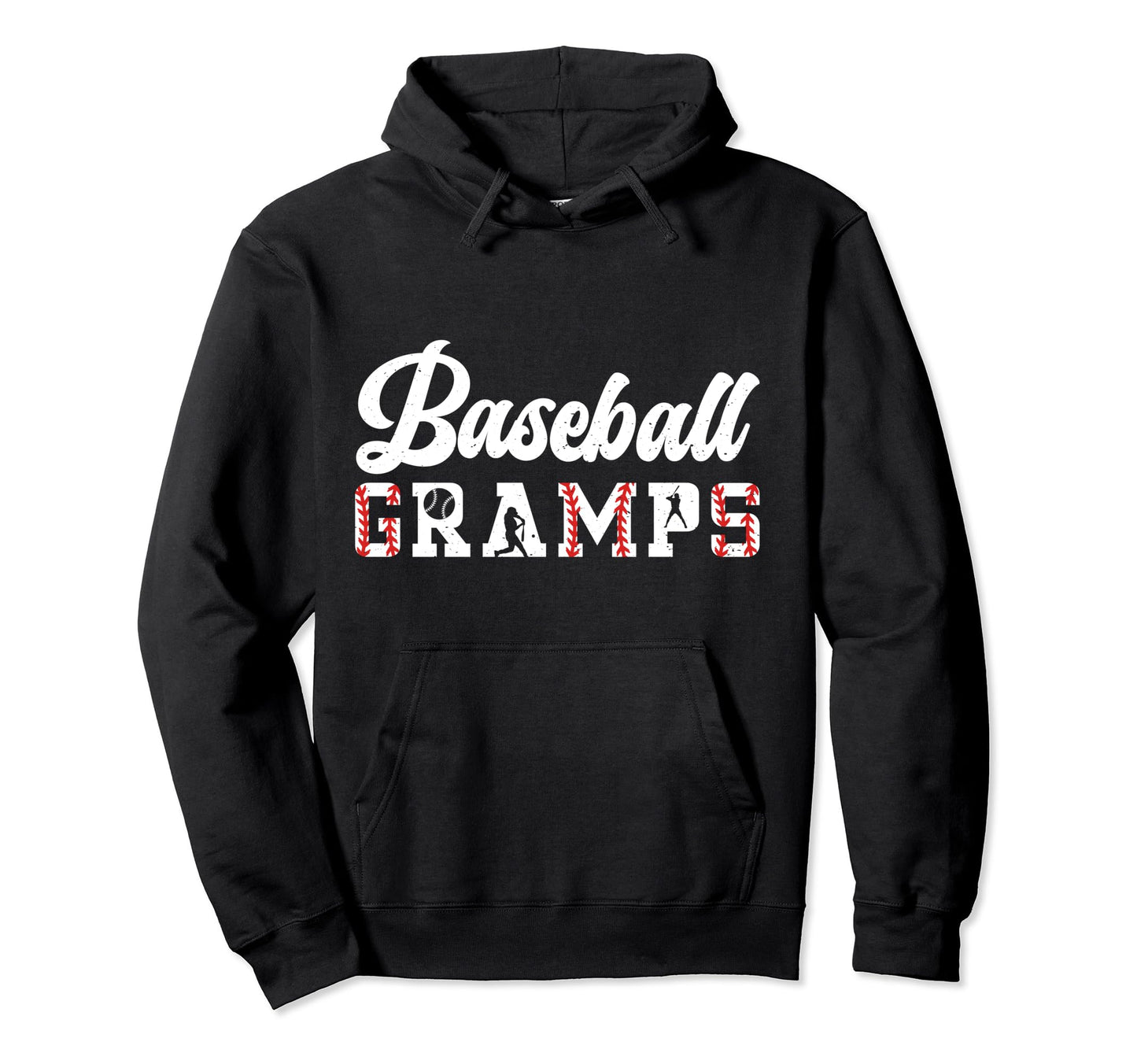 Baseball Gramps Grandpa Gramps Baseball Hoodie - Novelty Apparel Unisex - T-Shirt, Sweatshirt, Hoodie