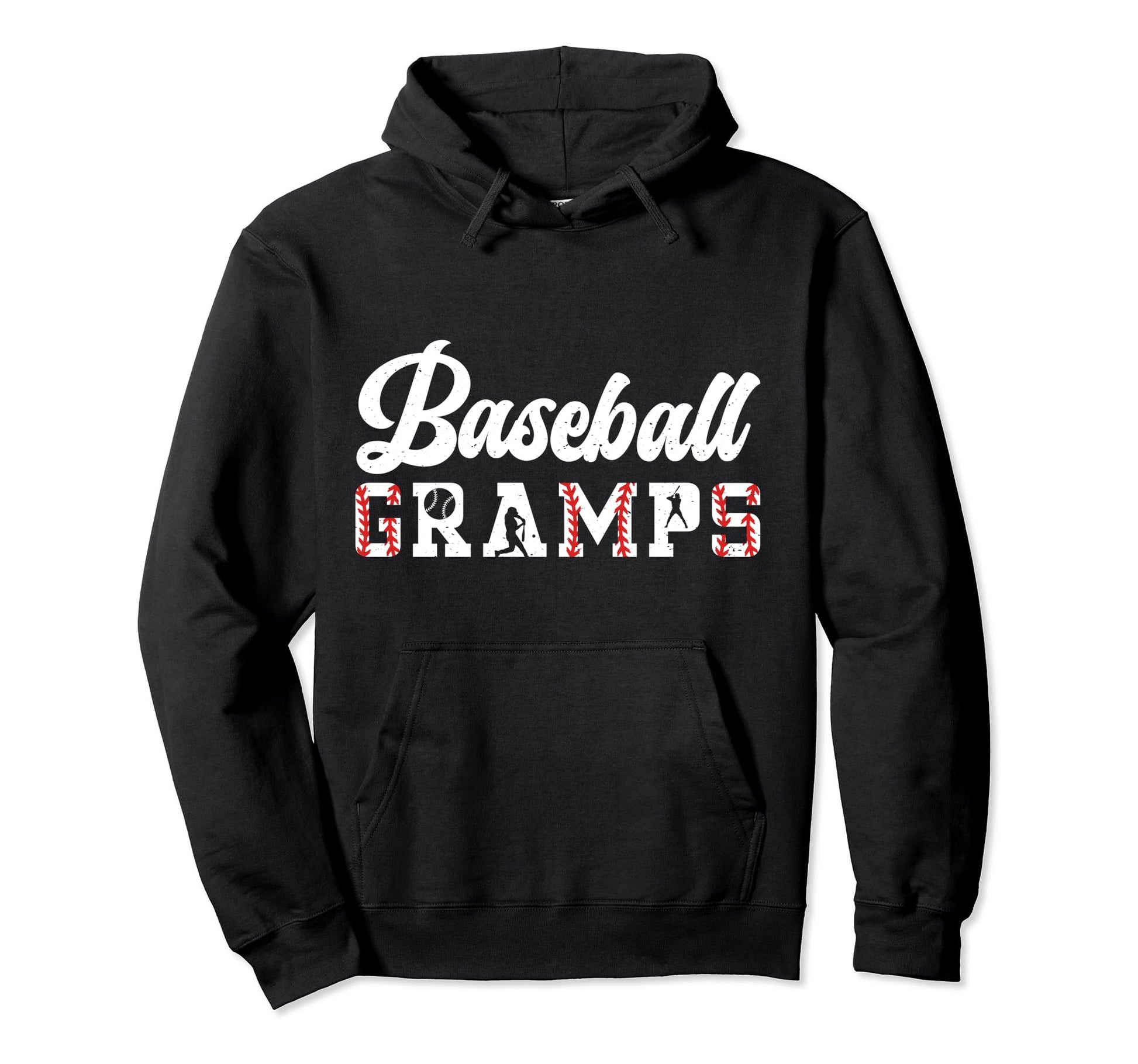 Baseball Gramps Grandpa Gramps Baseball Hoodie - Novelty Apparel Unisex - T-Shirt, Sweatshirt, Hoodie