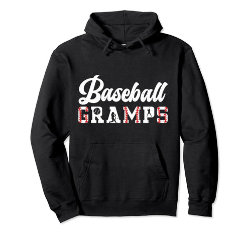 Baseball Gramps Grandpa Gramps Baseball Hoodie - Novelty Apparel Unisex - T-Shirt, Sweatshirt, Hoodie