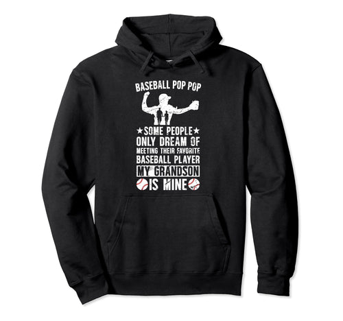 Favorite Baseball Player Pop Pop Hoodie - Unique Graphic Men Women - T-Shirt, Sweatshirt, Hoodie