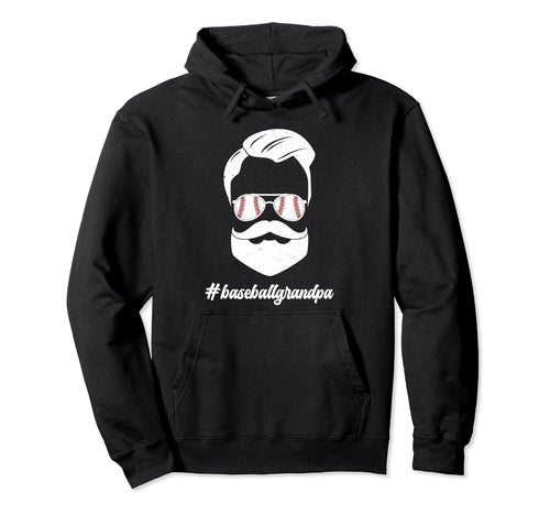 Baseball Grandpa Beard Baseball Hoodie - Casual Everyday Wear for Adults - T-Shirt, Sweatshirt, Hoodie