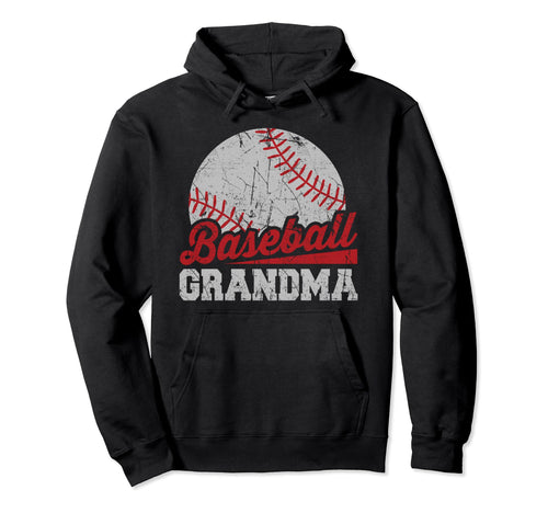 Baseball Grandma Happy Mothers Day Hoodie - Custom Art Print Unisex - T-Shirt, Sweatshirt, Hoodie
