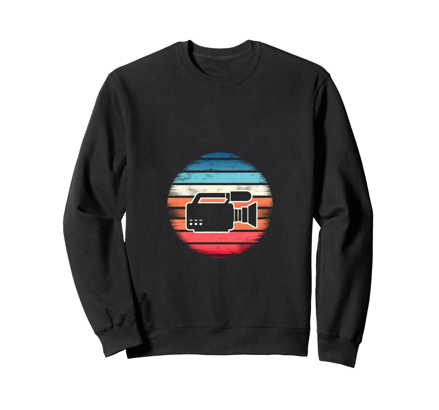 Camera Sunset Hoodie - Unique Graphic for Adults - T-Shirt, Sweatshirt, Hoodie