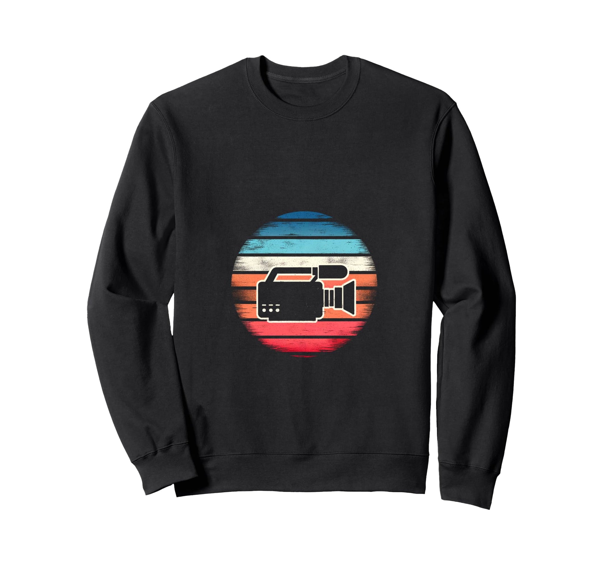 Camera Sunset Hoodie - Unique Graphic for Adults - T-Shirt, Sweatshirt, Hoodie