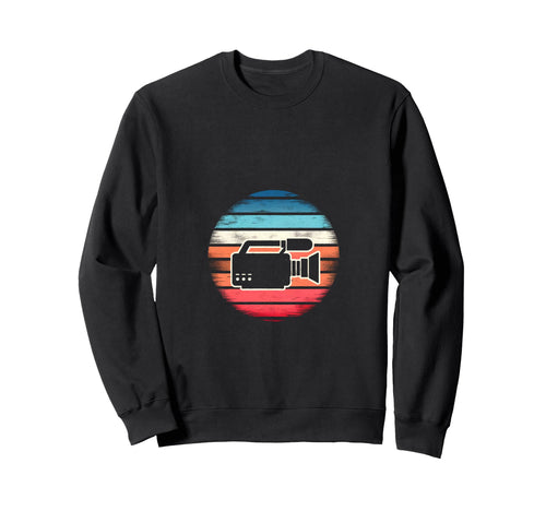 Camera Sunset Hoodie - Unique Graphic for Adults - T-Shirt, Sweatshirt, Hoodie
