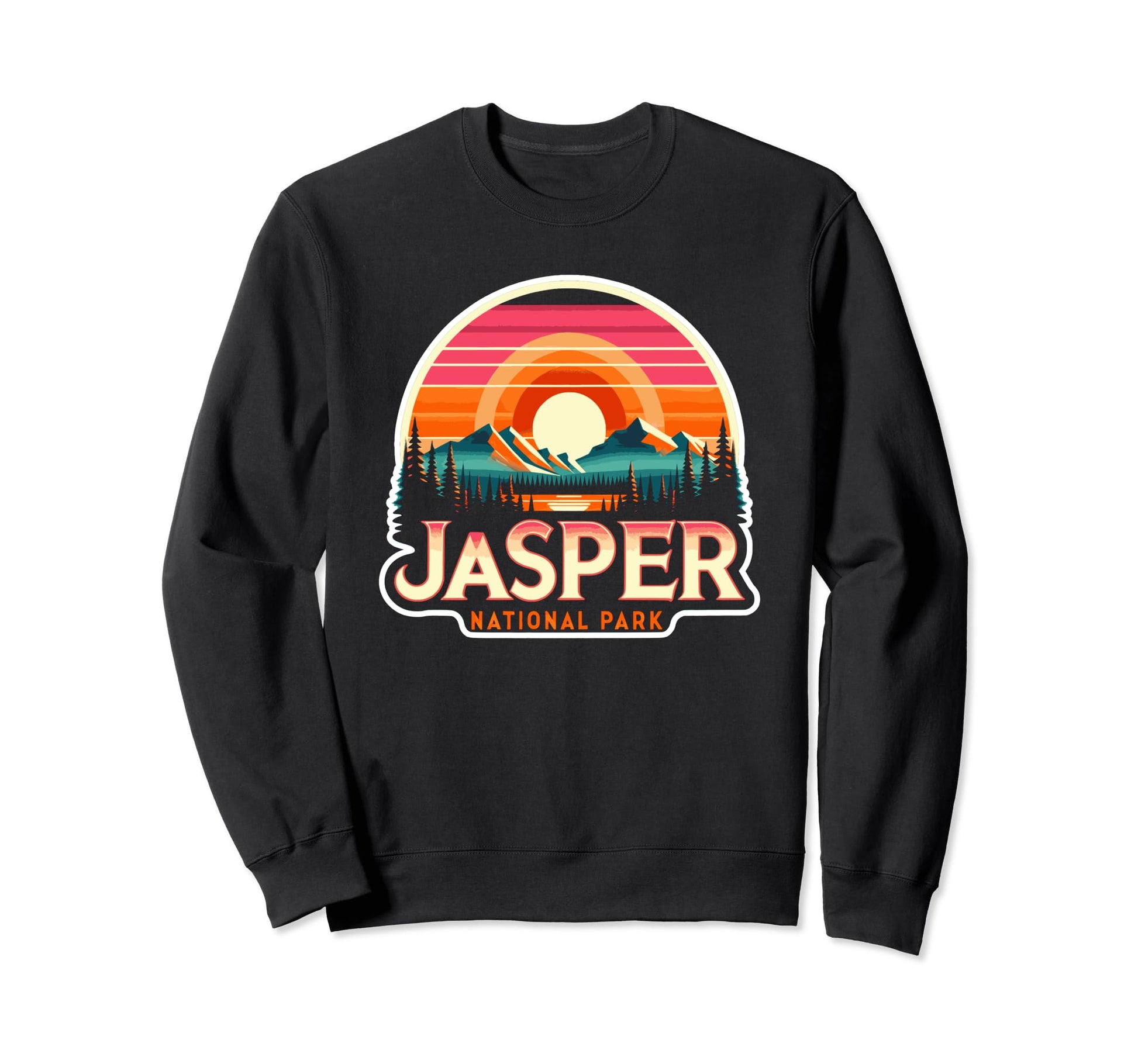 Jasper National Park Alberta Canada Sweatshirt - Novelty Apparel Men Women - T-Shirt, Sweatshirt, Hoodie