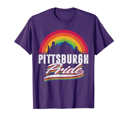 Pittsburgh Pennsylvania Lgbt Lesbian Gay T-Shirt - Unique Graphic Unisex - T-Shirt, Sweatshirt, Hoodie