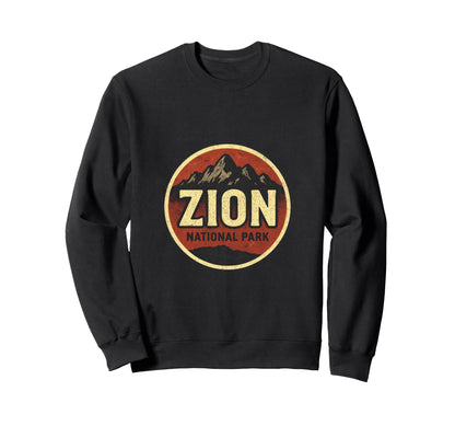 Zion National Park Utah Hiking Sweatshirt - Novelty Apparel for Adults - T-Shirt, Sweatshirt, Hoodie