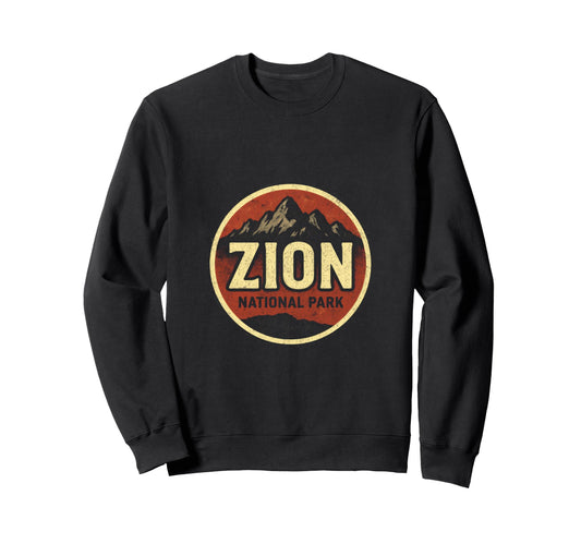 Zion National Park Utah Hiking Sweatshirt - Novelty Apparel for Adults - T-Shirt, Sweatshirt, Hoodie