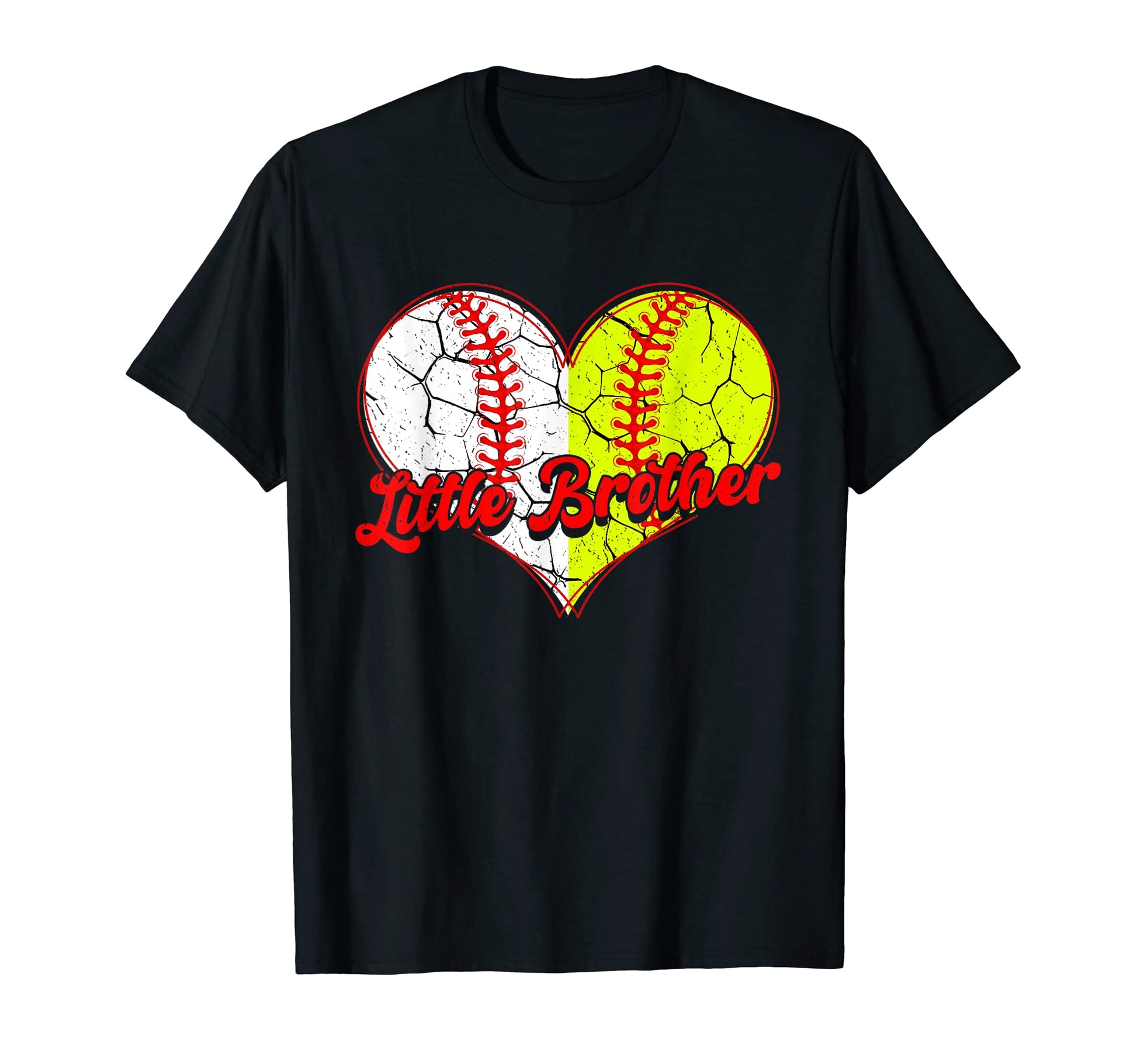 Softball Baseball Little Brother T-Shirt - Streetwear Style Men Women - T-Shirt, Sweatshirt, Hoodie