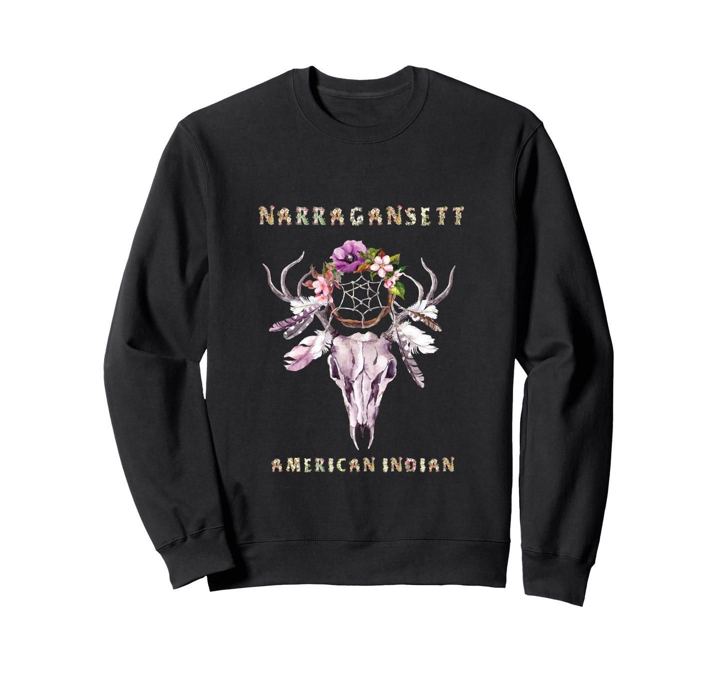 Narragansett American Indian Tribe Sweatshirt - Unique Graphic for Adults - T-Shirt, Sweatshirt, Hoodie