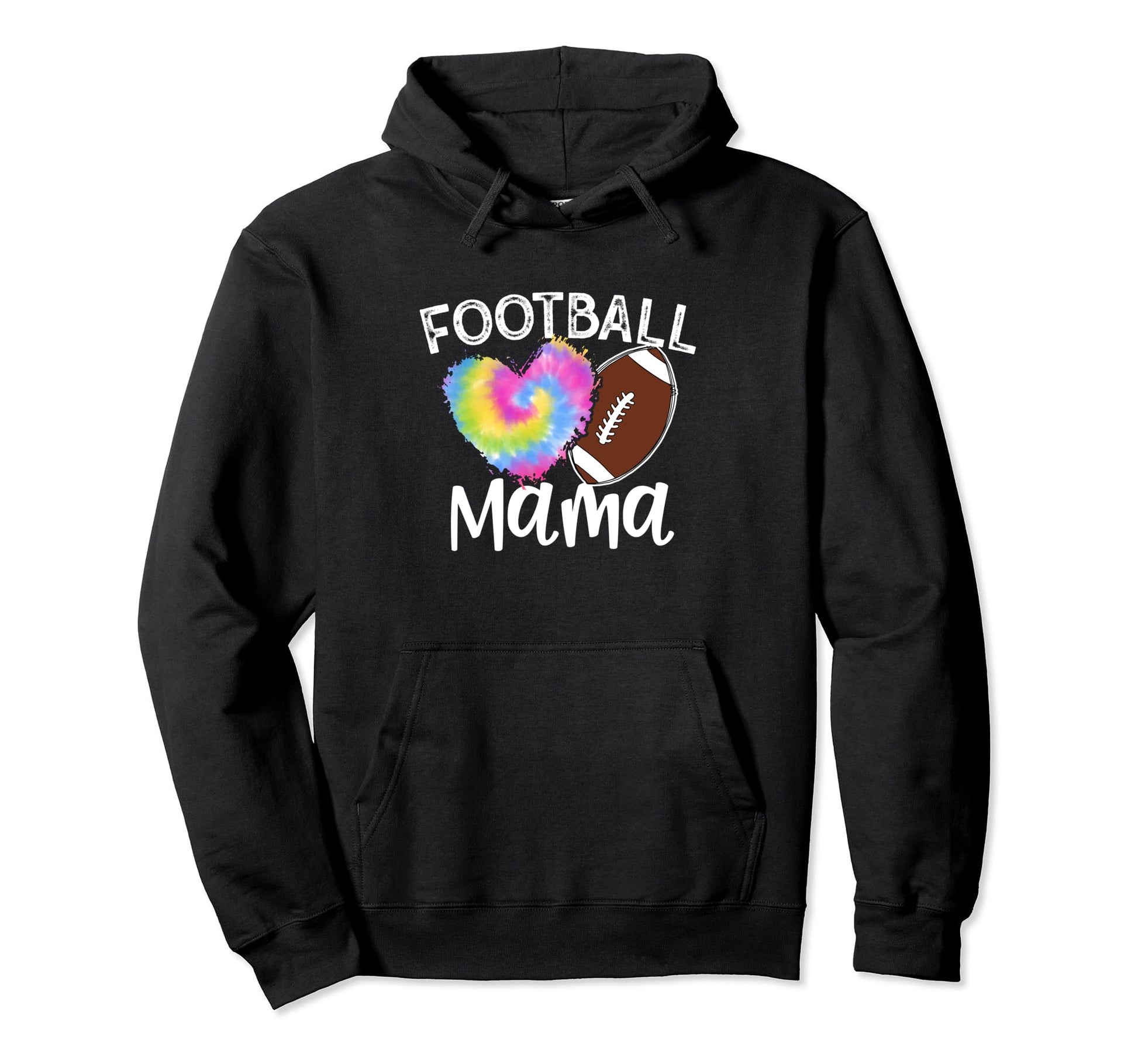 Proud Football Mama Game Day Football Hoodie - Aesthetic Graphic Men Women - T-Shirt, Sweatshirt, Hoodie