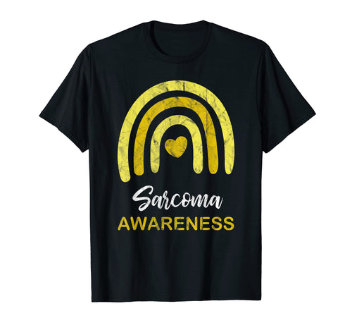 Sarcoma Awareness Month Rainbow Bone T-Shirt - Minimalist Print for Adults - T-Shirt, Sweatshirt, Hoodie