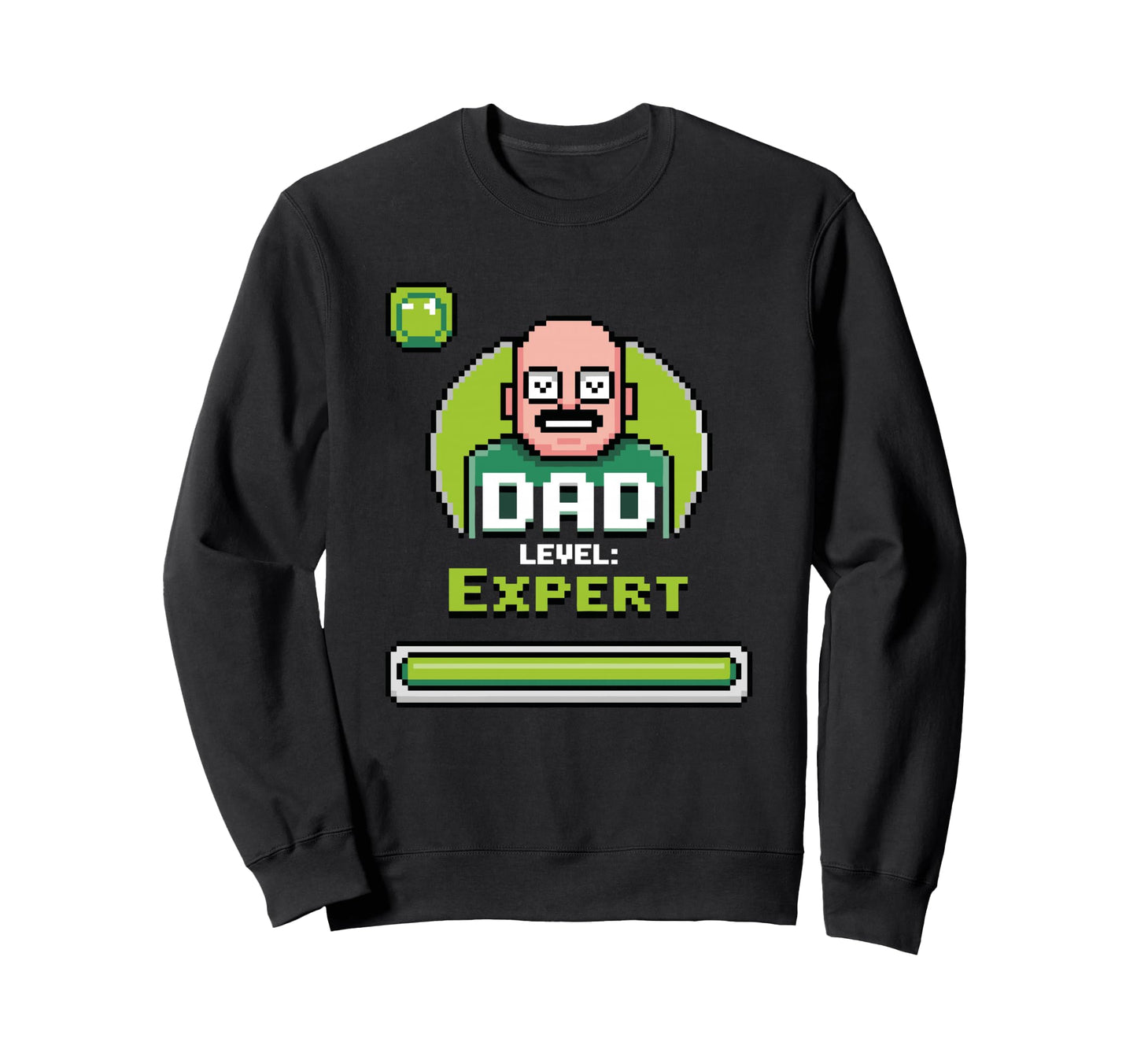 Gaming Father Mode Activated Gamer Sweatshirt - Unique Graphic for Adults - T-Shirt, Sweatshirt, Hoodie