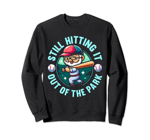 Baseball Grandpa Grandfather Gramps Sweatshirt - Custom Art Print Unisex - T-Shirt, Sweatshirt, Hoodie